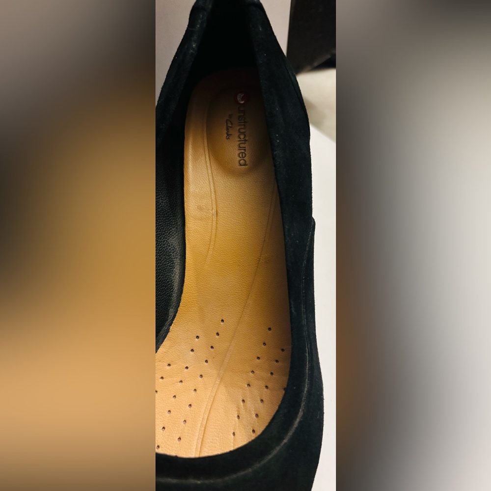 Elegant Black Women's Block Heels - Picture 6 of 8
